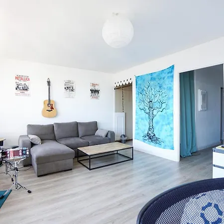 Modern Studio With View On Paris